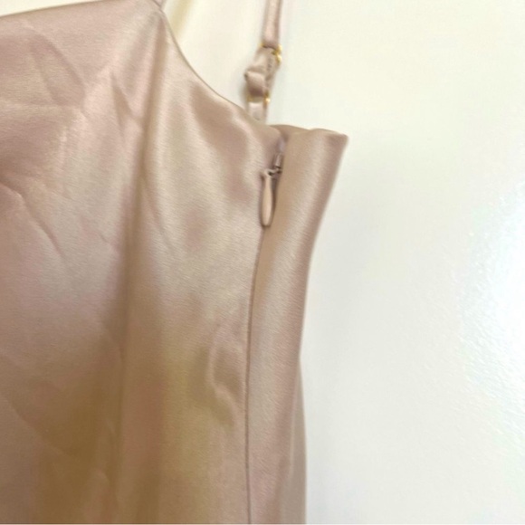 Aritzia Babaton Satin Mini Slip Dress - Picture 3 of 5